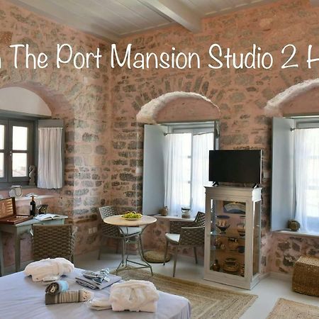 On The Port Mansion Studio 2 Hydra Dış mekan fotoğraf