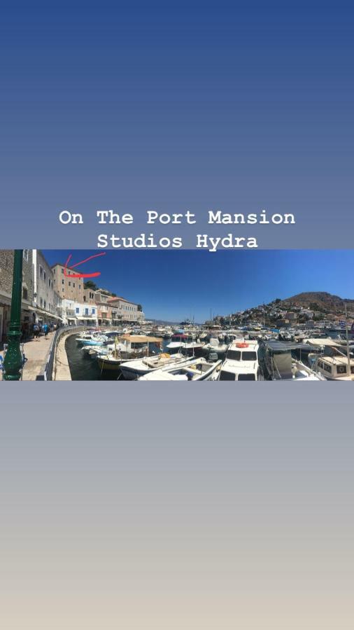 On The Port Mansion Studio 2 Hydra Dış mekan fotoğraf